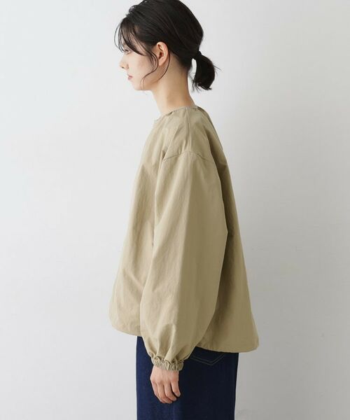 Dessin / デッサン レザーブルゾン・ジャケット | 【撥水・洗える】クルーネックブルゾン | 詳細14