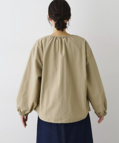 Dessin / デッサン レザーブルゾン・ジャケット | 【撥水・洗える】クルーネックブルゾン | 詳細15