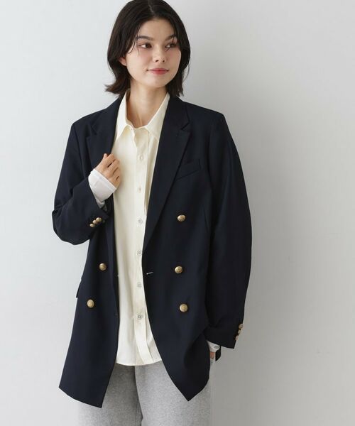 Dessin / デッサン テーラードジャケット | ウール混ダブルジャケット | 詳細6