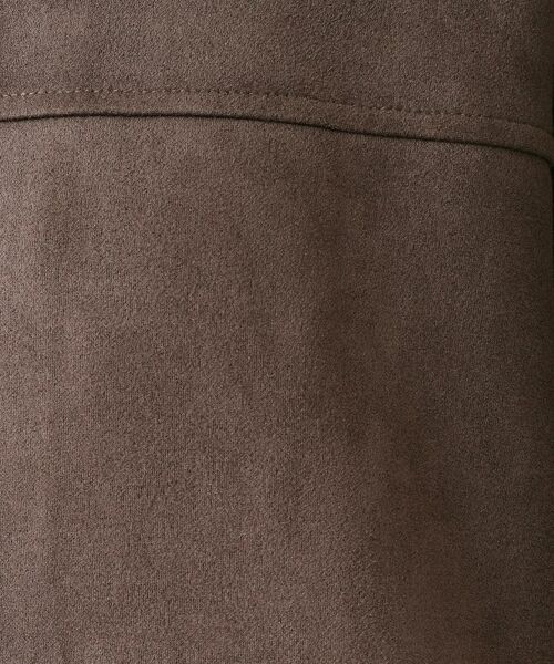 Dessin / デッサン レザーブルゾン・ジャケット | 【セットアップ可・洗える】マシュマロスウェードジップブルゾン | 詳細12