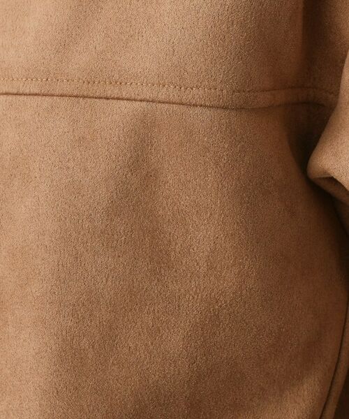 Dessin / デッサン レザーブルゾン・ジャケット | 【セットアップ可・洗える】マシュマロスウェードジップブルゾン | 詳細8