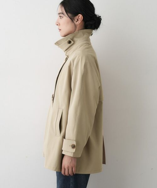 Dessin / デッサン トレンチコート | 【撥水・洗える】スタンドカラートレンチジャケット | 詳細10