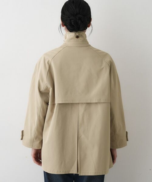 Dessin / デッサン トレンチコート | 【撥水・洗える】スタンドカラートレンチジャケット | 詳細11