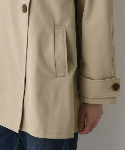 Dessin / デッサン トレンチコート | 【撥水・洗える】スタンドカラートレンチジャケット | 詳細17