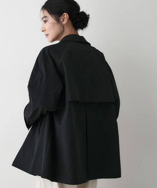 Dessin / デッサン トレンチコート | 【撥水・洗える】スタンドカラートレンチジャケット | 詳細2