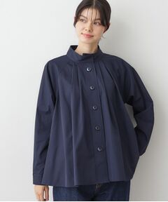 Dessin / デッサン テーラードジャケット | 【洗える】スタンドカラーAラインジャケット