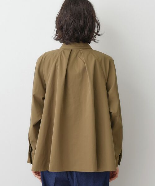 Dessin / デッサン テーラードジャケット | 【洗える】スタンドカラーAラインジャケット | 詳細11