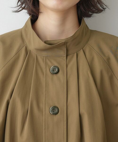 Dessin / デッサン テーラードジャケット | 【洗える】スタンドカラーAラインジャケット | 詳細12