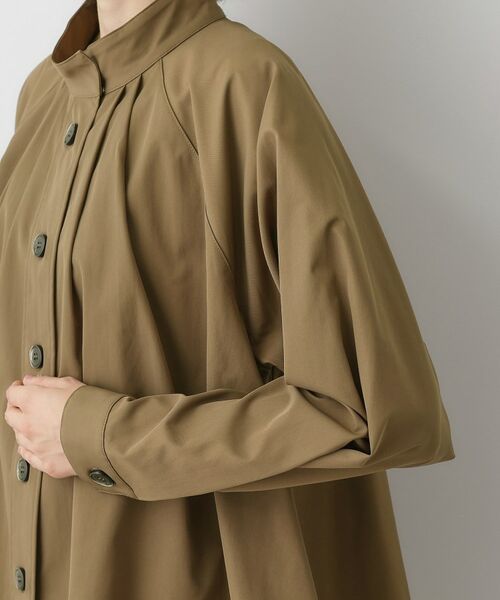 Dessin / デッサン テーラードジャケット | 【洗える】スタンドカラーAラインジャケット | 詳細13