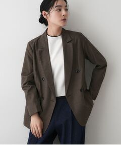 Dessin / デッサン テーラードジャケット | 【洗える】ダブルブレストジャケット