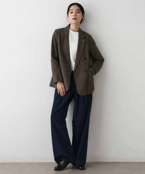 Dessin / デッサン テーラードジャケット | 【洗える】ダブルブレストジャケット | 詳細10