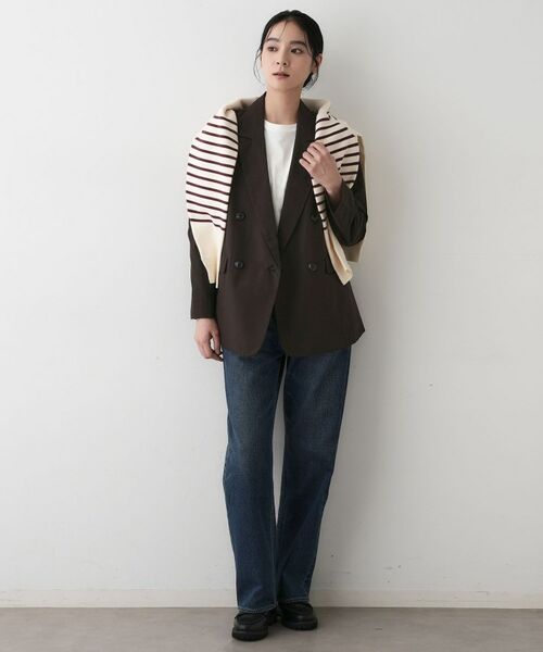 Dessin / デッサン テーラードジャケット | 【洗える】ダブルブレストジャケット | 詳細3