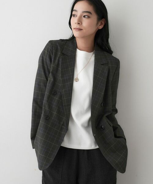 Dessin / デッサン テーラードジャケット | 【洗える】ダブルブレストジャケット | 詳細5