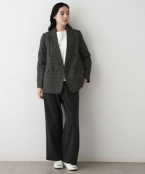 Dessin / デッサン テーラードジャケット | 【洗える】ダブルブレストジャケット | 詳細6