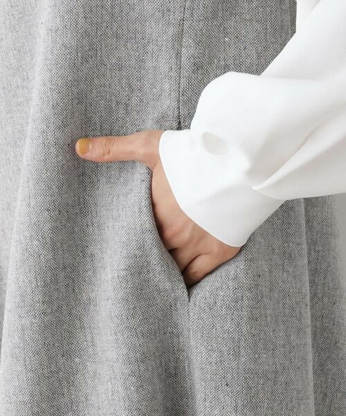 Dessin / デッサン ロング・マキシ丈ワンピース | 【洗える】Vネックジャンパースカート | 詳細18