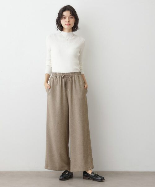 Dessin / デッサン セットアップ | 【2点セット/ウエストゴム/洗える】ツイストクロスセットアップ | 詳細11