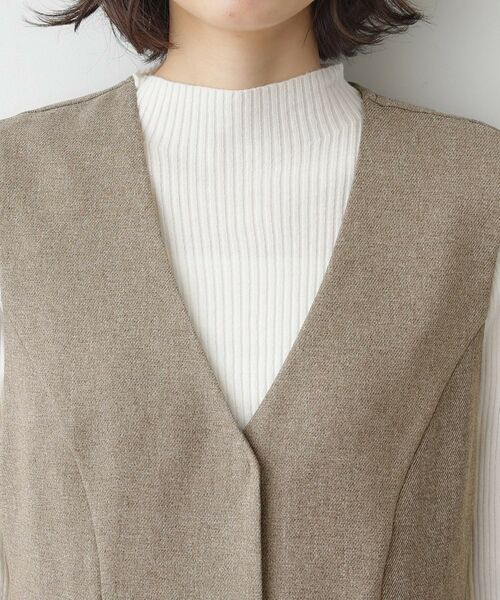 Dessin / デッサン セットアップ | 【2点セット/ウエストゴム/洗える】ツイストクロスセットアップ | 詳細16