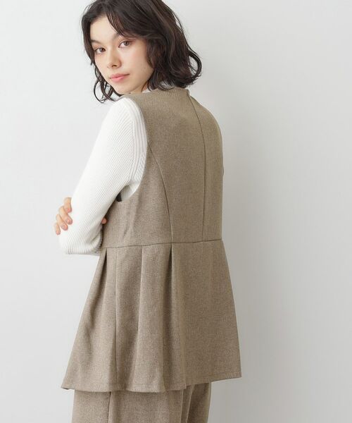 Dessin / デッサン セットアップ | 【2点セット/ウエストゴム/洗える】ツイストクロスセットアップ | 詳細8