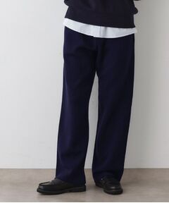 Dessin / デッサン パンツ | 【ウエストゴム／洗える】コットンニットリラクシーパンツ