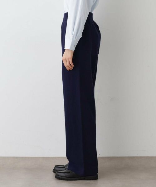 Dessin / デッサン パンツ | 【ウエストゴム/洗える】コットンニットリラクシーパンツ | 詳細10