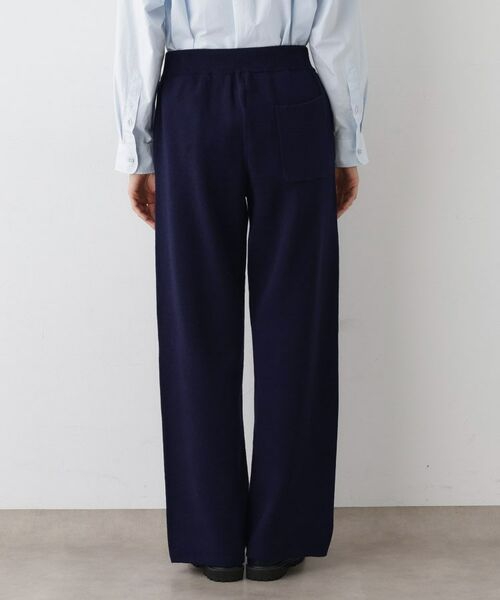 Dessin / デッサン パンツ | 【ウエストゴム/洗える】コットンニットリラクシーパンツ | 詳細11