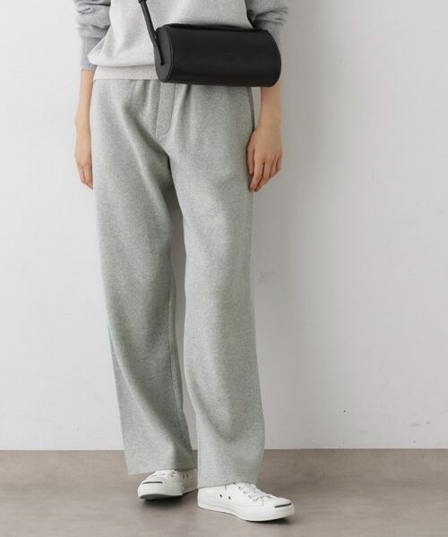 Dessin / デッサン パンツ | 【ウエストゴム/洗える】コットンニットリラクシーパンツ | 詳細2