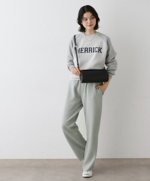 Dessin / デッサン パンツ | 【ウエストゴム/洗える】コットンニットリラクシーパンツ | 詳細3