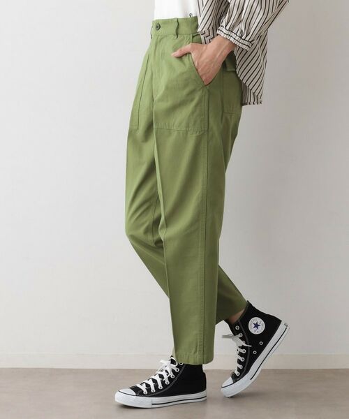 Dessin / デッサン パンツ | 【洗える】パッチポケットワークパンツ | 詳細1