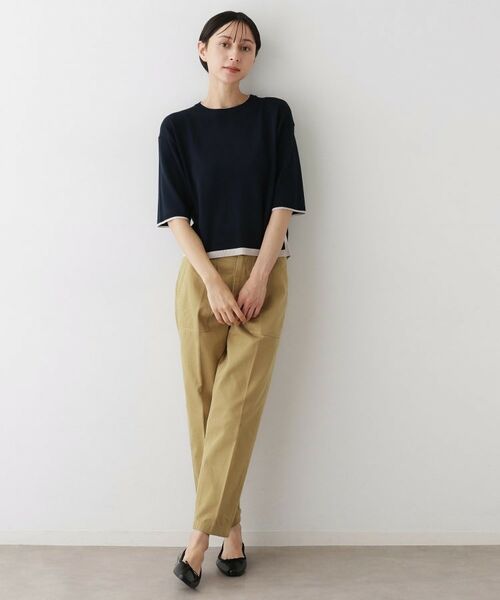 Dessin / デッサン パンツ | 【洗える】パッチポケットワークパンツ | 詳細7