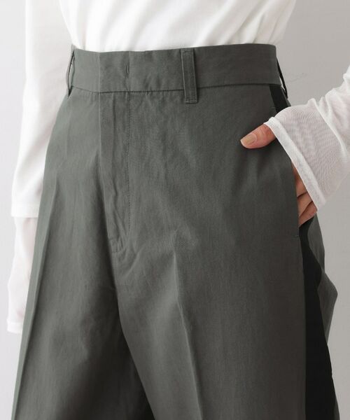 Dessin / デッサン パンツ | 【洗える】サイドラインコットンパンツ | 詳細12