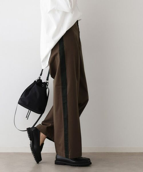 Dessin / デッサン パンツ | 【洗える】サイドラインコットンパンツ | 詳細6