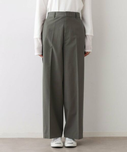 Dessin / デッサン パンツ | 【洗える】サイドラインコットンパンツ | 詳細9