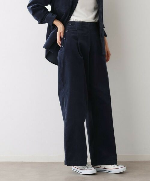 Dessin / デッサン パンツ | 【セットアップ可・洗える】マリンコーデュロイパンツ | 詳細10