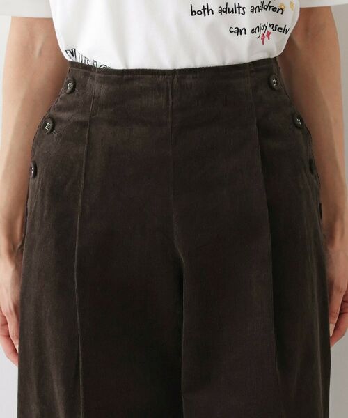 Dessin / デッサン パンツ | 【セットアップ可・洗える】マリンコーデュロイパンツ | 詳細16