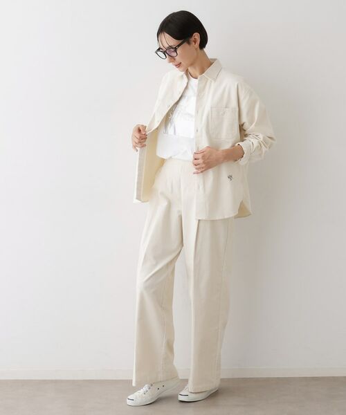 Dessin / デッサン パンツ | 【セットアップ可・洗える】マリンコーデュロイパンツ | 詳細3