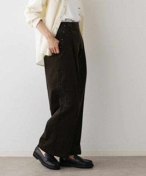 Dessin / デッサン パンツ | 【セットアップ可・洗える】マリンコーデュロイパンツ | 詳細5
