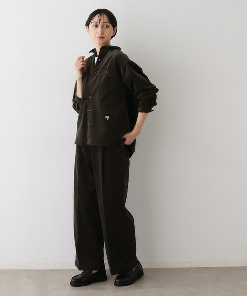 Dessin / デッサン パンツ | 【セットアップ可・洗える】マリンコーデュロイパンツ | 詳細7