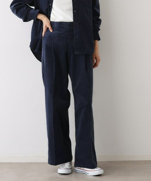Dessin / デッサン パンツ | 【セットアップ可・洗える】マリンコーデュロイパンツ | 詳細9