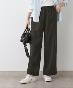 Dessin / デッサン パンツ | 【ウエストゴム・洗える】コンフォートワイドパンツ