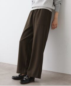Dessin / デッサン パンツ | 【ウエストゴム・洗える】コンフォートワイドパンツ