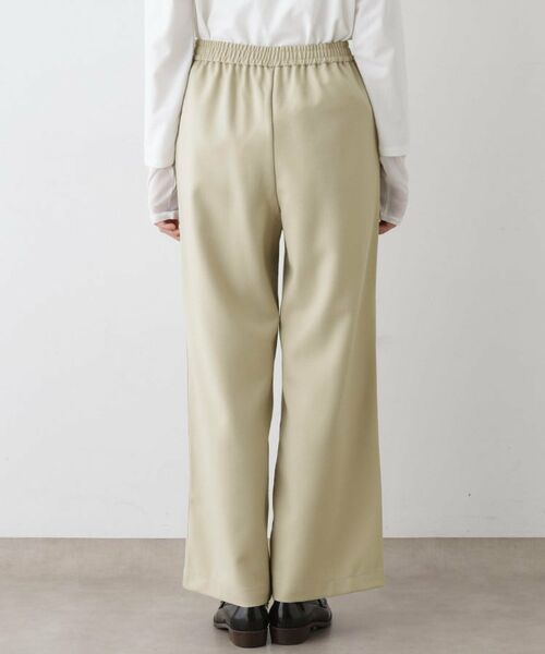 Dessin / デッサン パンツ | 【ウエストゴム・洗える】コンフォートワイドパンツ | 詳細15