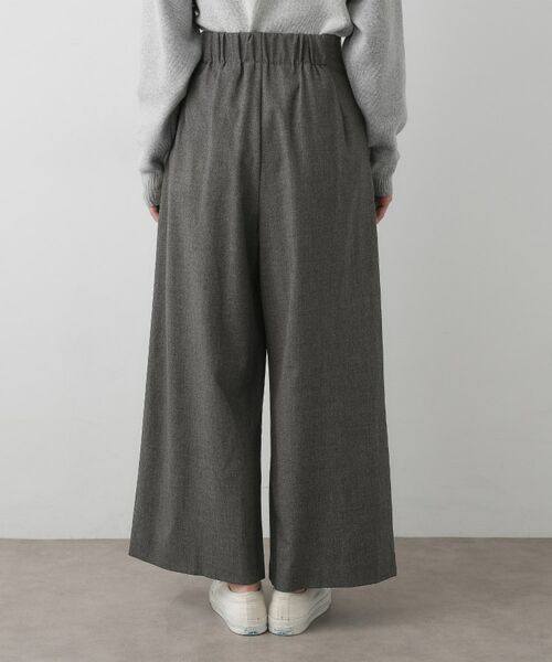 Dessin / デッサン パンツ | 【セットアップ可・洗える】ハイウエストタックパンツ | 詳細11