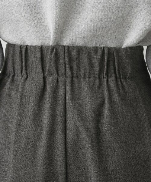 Dessin / デッサン パンツ | 【セットアップ可・洗える】ハイウエストタックパンツ | 詳細13