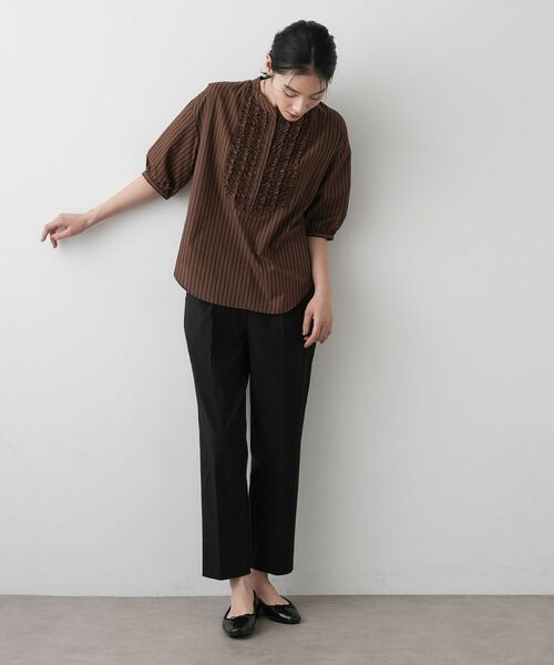 Dessin / デッサン パンツ | 【洗える・ウエストゴム】イージーストレッチパンツ | 詳細3