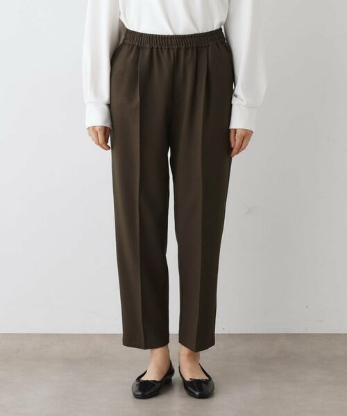 Dessin / デッサン パンツ | 【ウエストゴム・洗える】コンフォートテーパードパンツ | 詳細13