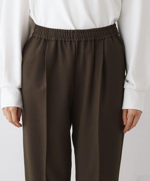 Dessin / デッサン パンツ | 【ウエストゴム・洗える】コンフォートテーパードパンツ | 詳細16