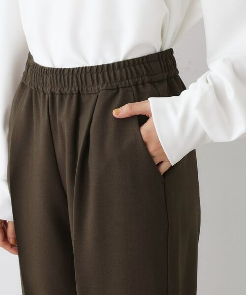 Dessin / デッサン パンツ | 【ウエストゴム・洗える】コンフォートテーパードパンツ | 詳細18