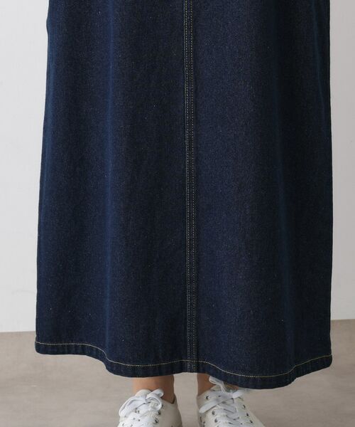 Dessin / デッサン ロング・マキシ丈スカート | 【2WAY・洗える】デニムジャンパースカート | 詳細21