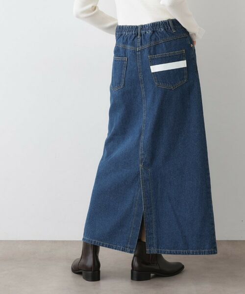 Dessin / デッサン ロング・マキシ丈スカート | 【2WAY・洗える】デニムジャンパースカート | 詳細3