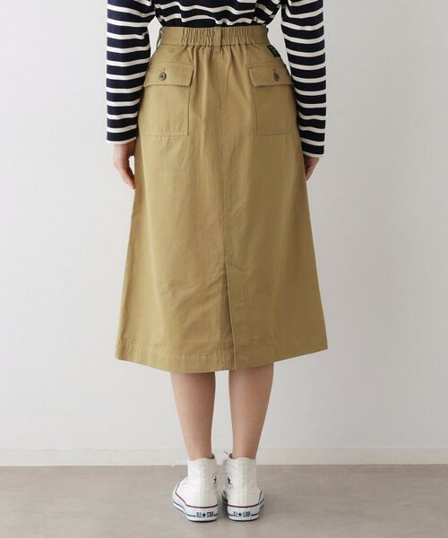 Dessin / デッサン ロング・マキシ丈スカート | 【洗える】ベイカーポケットワークスカート | 詳細11